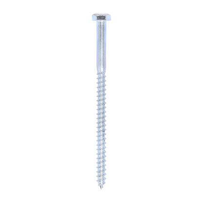 TIMCO Coach Screws Hex Head Silver  - 6.0 x 100 - Image