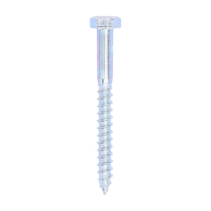 TIMCO Coach Screws Hex Head Silver  - 6.0 x 60 - Image