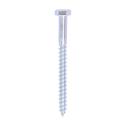 TIMCO Coach Screws Hex Head Silver  - 6.0 x 70 - Image