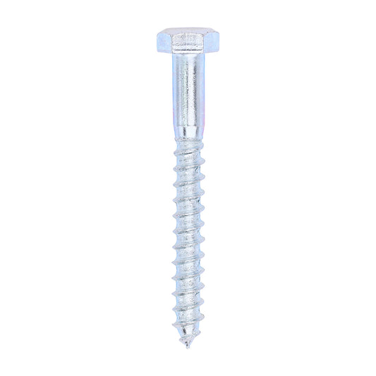 TIMCO Coach Screws Hex Head Silver  - 8.0 x 70 - Image