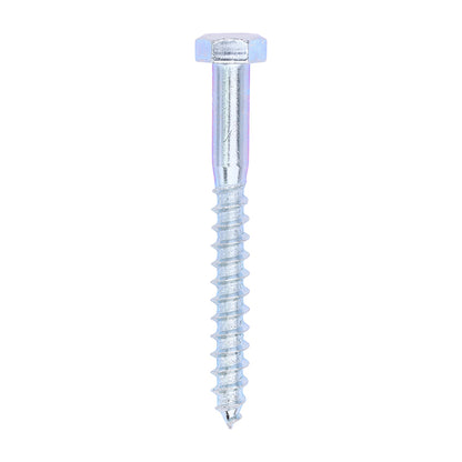 TIMCO Coach Screws Hex Head Silver  - 8.0 x 75 - Image