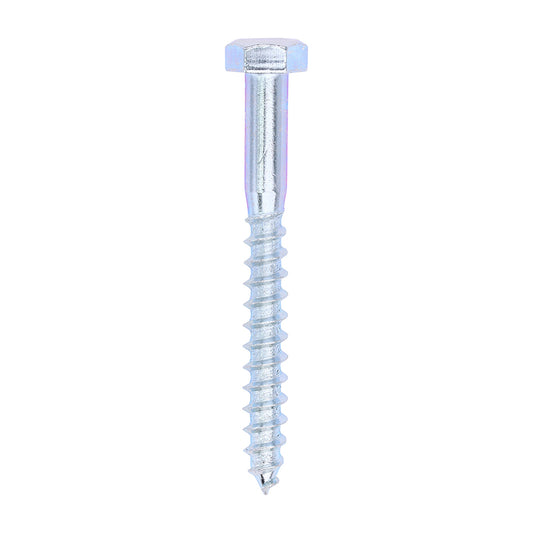 TIMCO Coach Screws Hex Head Silver  - 8.0 x 75 - Image