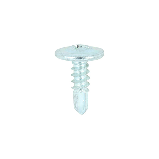 TIMCO Self-Drilling Wafer Head Silver Screws - 8 x 9/16 - Image