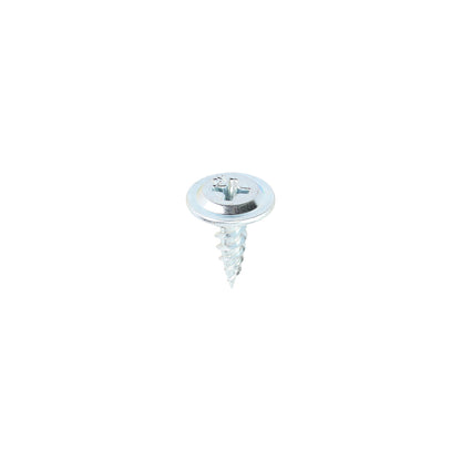 TIMCO Sharp Point Wafer Head Silver Screws - 8 x 9/16 - Image