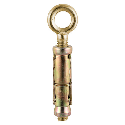 TIMCO Forged Eyes With Sheil Anchors Gold - M8 - Image