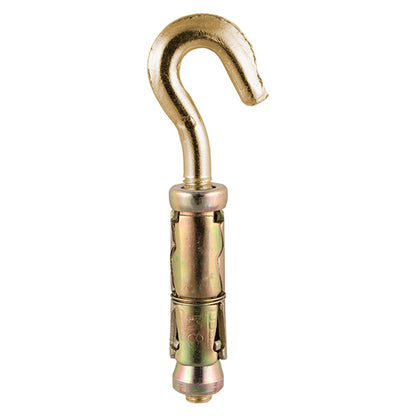 TIMCO Forged Hooks With Sheil Anchors Gold - M8 - Image