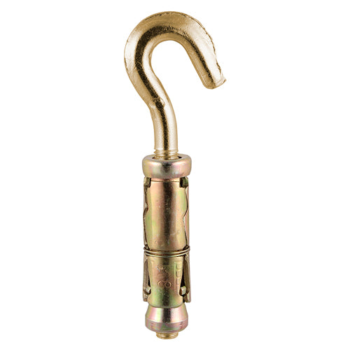 TIMCO Forged Hooks With Sheil Anchors Gold - M8 - Image