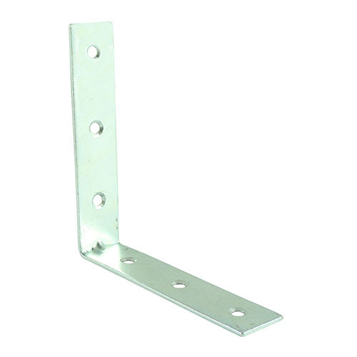 TIMCO Corner Braces Silver - 100 x 100 x 22 - Image