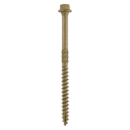 TIMCO Timber Screws Hex Flange Head Exterior Green - 6.7 x 100 - Image