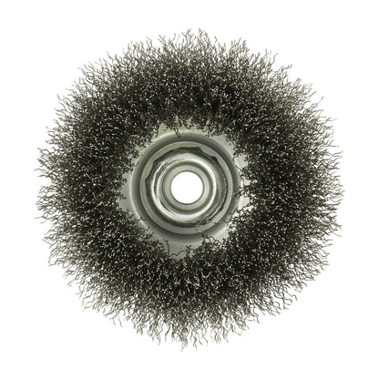 TIMCO Angle Grinder Cup Brush Crimped Stainless Steel - 100mm - Image