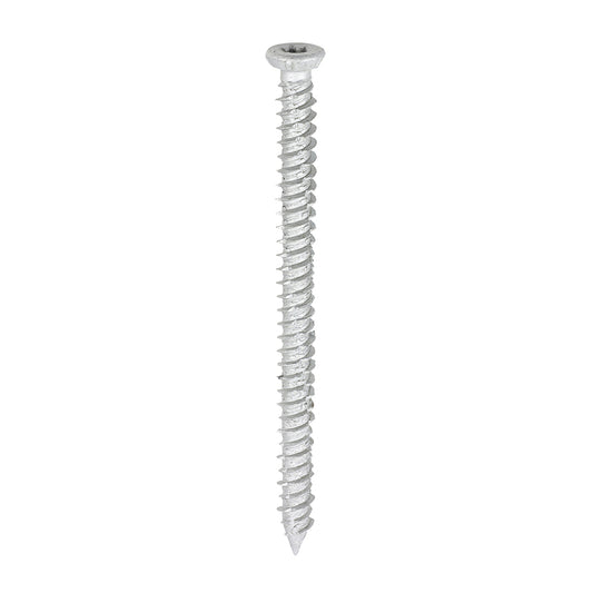 TIMCO Concrete Screws Flat Countersunk Exterior Silver - 7.5 x 100 - Image