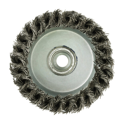 TIMCO Angle Grinder Cup Brush Twisted Knot Stainless Steel - 100mm - Image