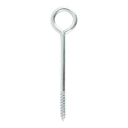 TIMCO Vine Eyes Silver - 100mm - Image