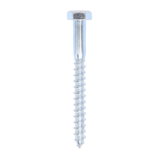 TIMCO Coach Screws Hex Head Silver  - 10.0 x 100 - Image