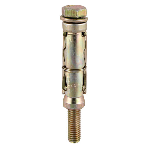 TIMCO Shield Anchors Loose Bolt Gold - M10:10L (M10 x 70) - Image