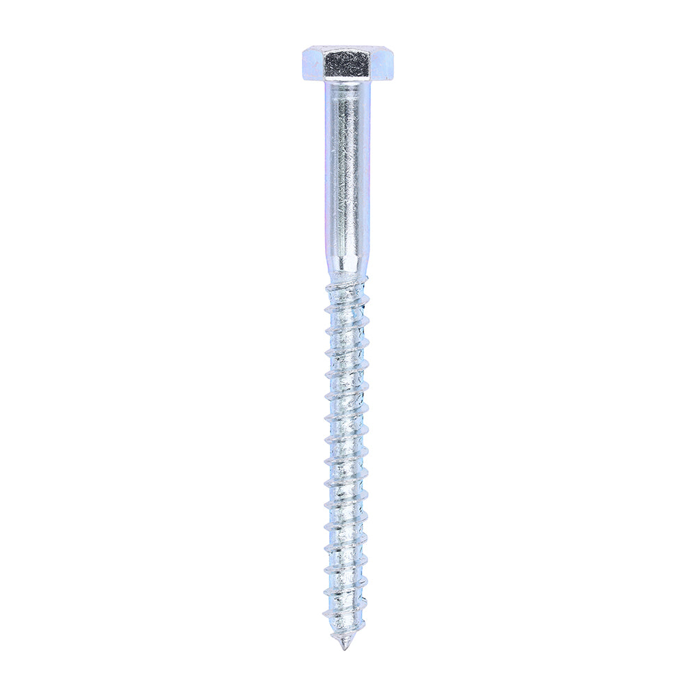 TIMCO Coach Screws Hex Head Silver  - 10.0 x 120 - Image
