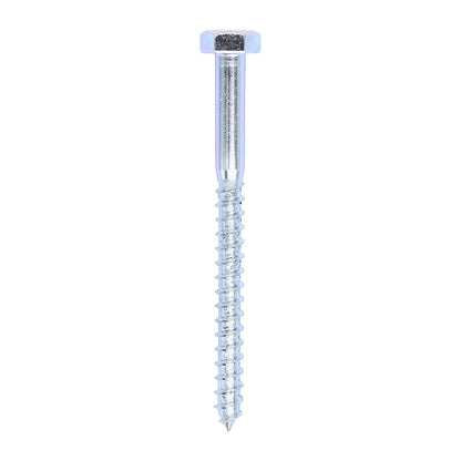 TIMCO Coach Screws Hex Head Silver  - 10.0 x 120 - Image