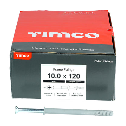 TIMCO Nylon Frame Fixings - 10.0 x 120 - Image