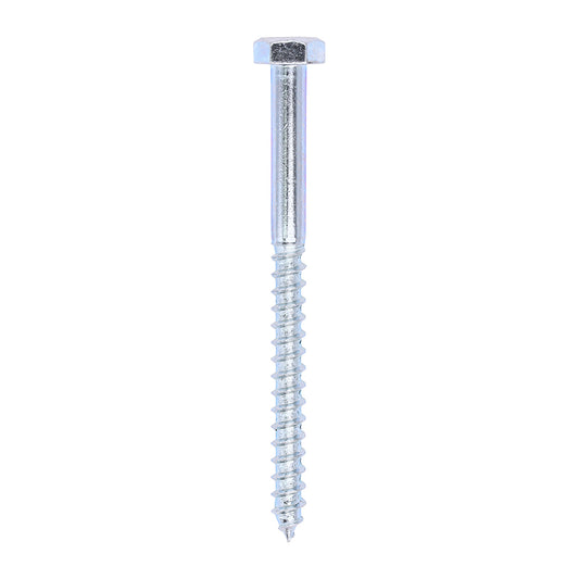 TIMCO Coach Screws Hex Head Silver  - 10.0 x 130 - Image