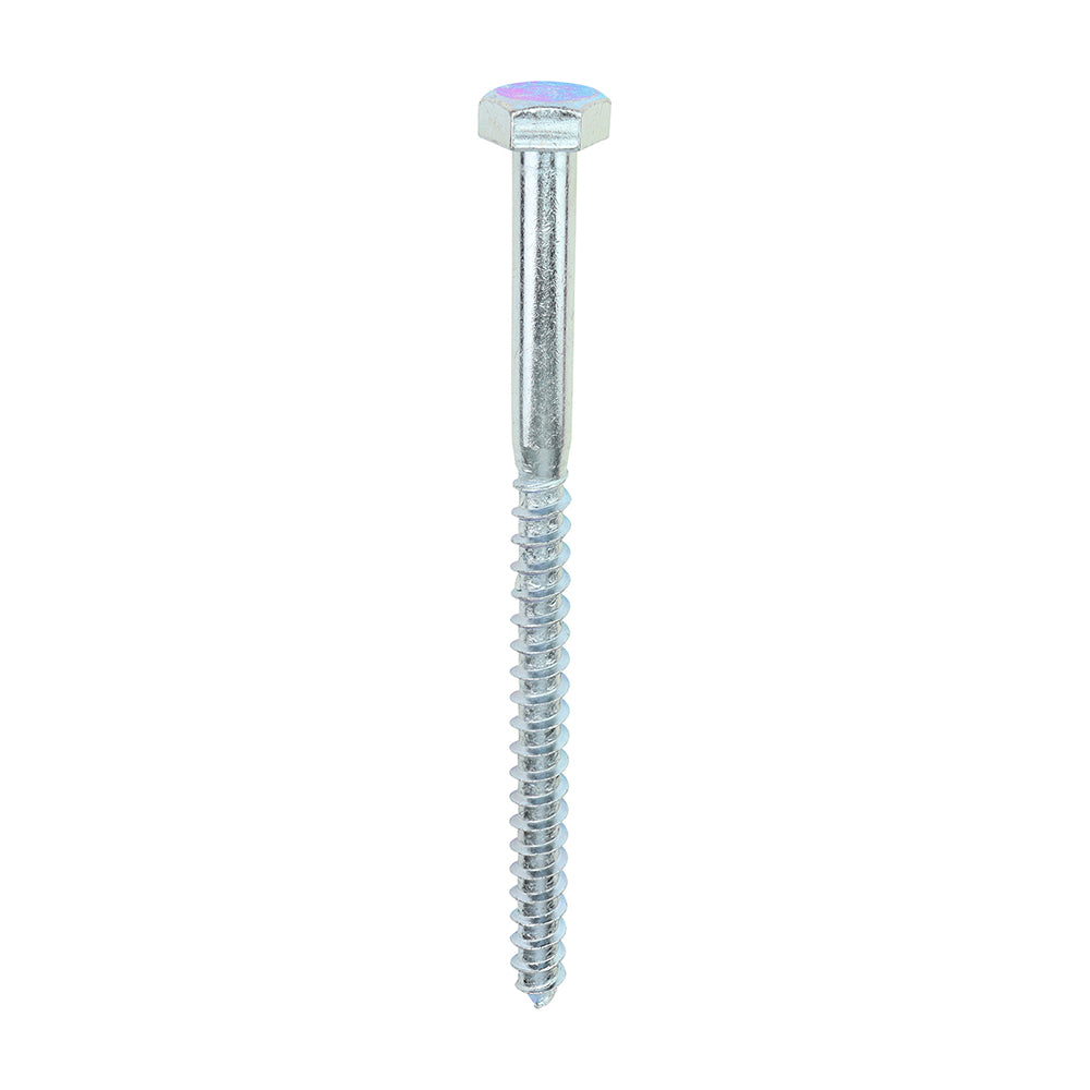 TIMCO Coach Screws Hex Head Silver  - 10.0 x 150 - Image