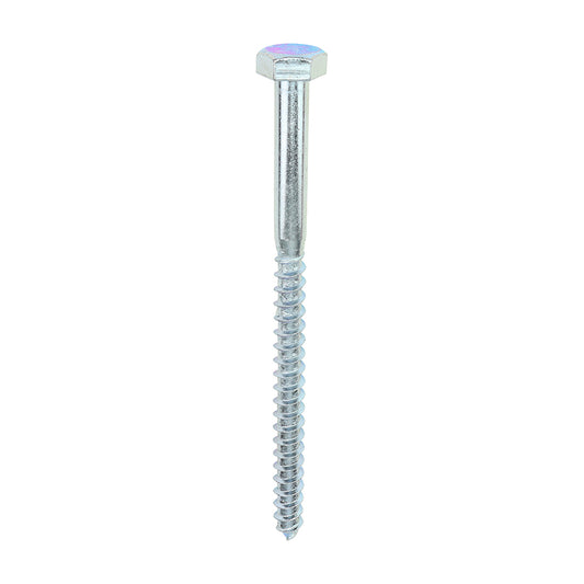TIMCO Coach Screws Hex Head Silver  - 10.0 x 150 - Image
