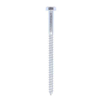 TIMCO Coach Screws Hex Head Silver  - 10.0 x 160 - Image