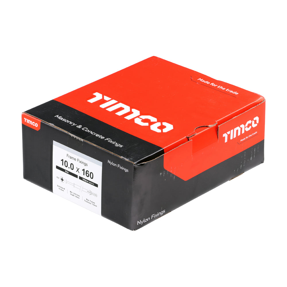 TIMCO Nylon Frame Fixings - 10.0 x 160 - Image