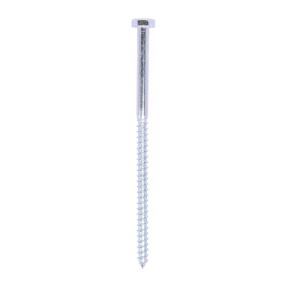 TIMCO Coach Screws Hex Head Silver  - 10.0 x 200 - Image