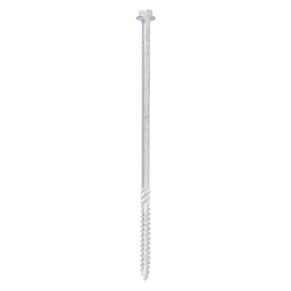 TIMCO Heavy Duty Timber Screws Hex Flange Head Exterior Silver - 10 x 200 - Image
