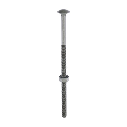TIMCO Carriage Bolts DIN603 Hex Nuts & Form A Washers Green Exterior - M10 x 220 - Image