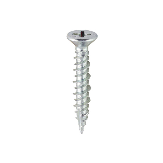 TIMCO Window Fabrication Screws Countersunk PH High-Low Thread Slash Point Zinc - 4.3 x 25 - Image