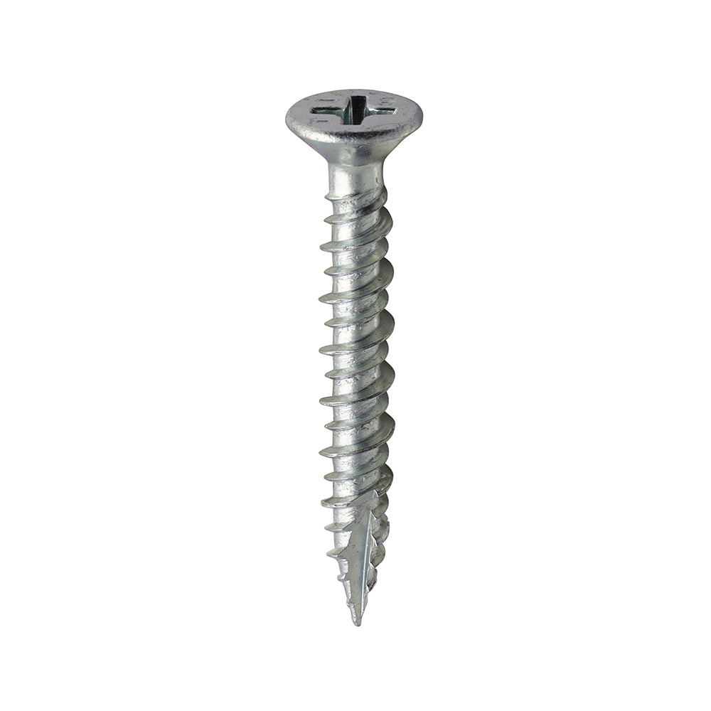 TIMCO Window Fabrication Screws Countersunk PH High-Low Thread Slash Point Zinc - 4.3 x 30 - Image