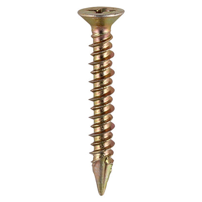 TIMCO Window Fabrication Screws Countersunk PH High-Low Thread Slash Point Yellow - 4.3 x 40 - Image