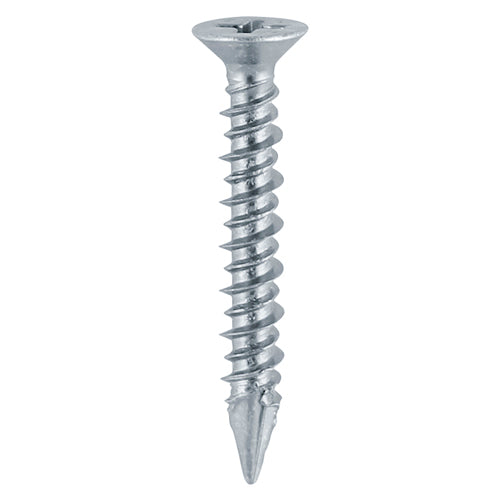 TIMCO Window Fabrication Screws Countersunk PH High-Low Thread Slash Point Zinc - 4.3 x 40 - Image