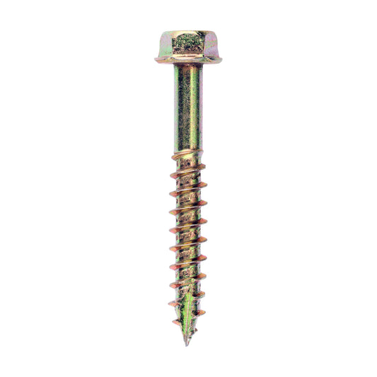 TIMCO Solo Advanced Hex Head Gold Coach Woodscrews - 10.0 x 70 - Image