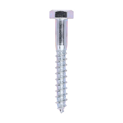 TIMCO Coach Screws Hex Head Silver  - 10.0 x 75 - Image