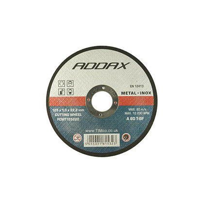 TIMCO B/Abrasive Flat Wheel Inox - 115 x 22.2 x 1.0 - Image