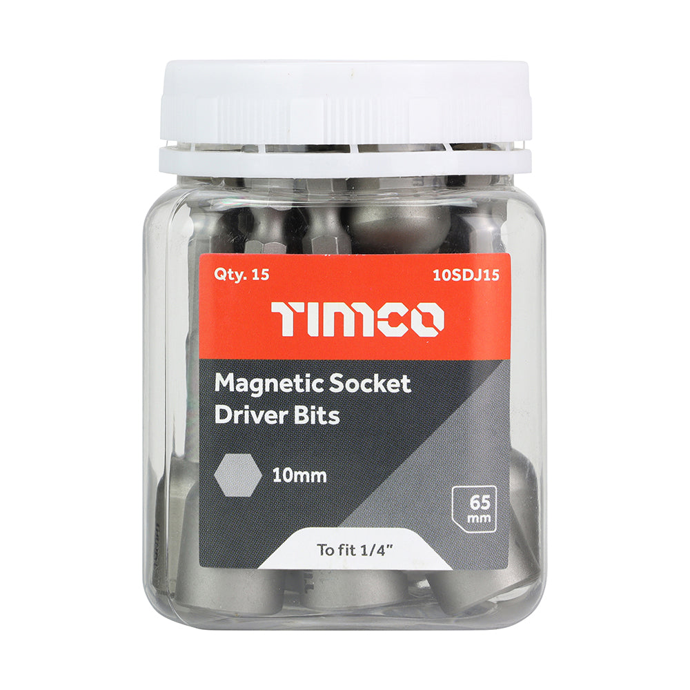 TIMCO Magnetic Socket Driver S2 - 10 x 65 - Image