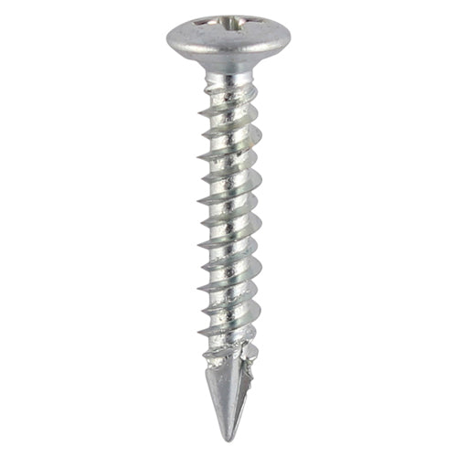 TIMCO Window Fabrication Screws Pan Countersunk PH High-Low Thread Slash Point Zinc - 4.3 x 20 - Image