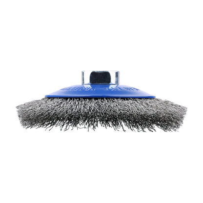 TIMCO Angle Grinder Bevel Brush Crimped Stainless Steel - 115mm - Image