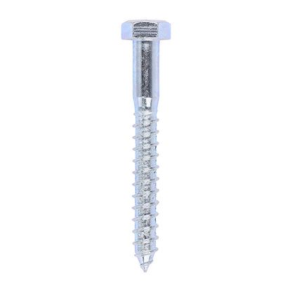 TIMCO Coach Screws Hex Head Silver  - 12.0 x 100 - Image