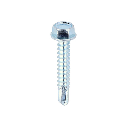 TIMCO Self-Drilling Light Section Silver Screws - 12 x 1 1/4 - Image