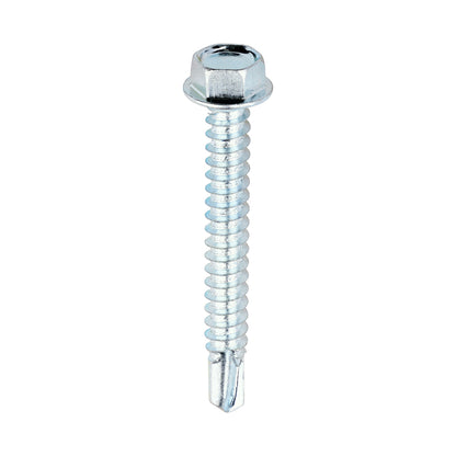 TIMCO Self-Drilling Light Section Silver Screws - 12 x 1 3/4 - Image