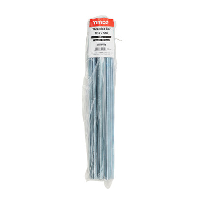 TIMCO Threaded Bars Grade 4.8 Silver - M12 x 300 - Image