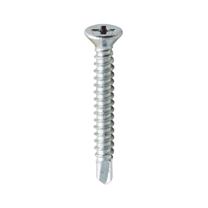 TIMCO Window Fabrication Screws Countersunk PH Self-Tapping Self-Drilling Point Zinc - 3.9 x 32 - Image