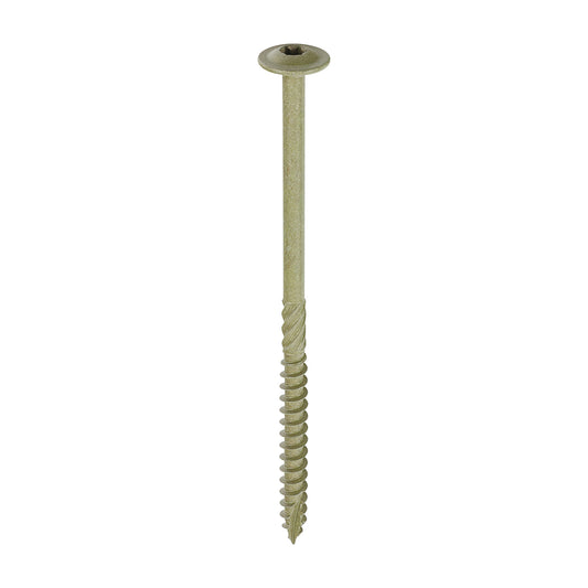 TIMCO Wafer Head Exterior Green Timber Screws  - 6.7 x 125 - Image