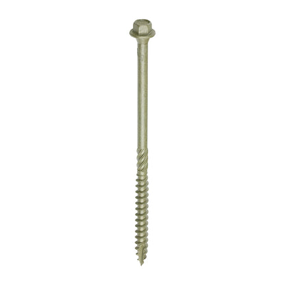 TIMCO Timber Screws Hex Flange Head Exterior Green - 6.7 x 125 - Image