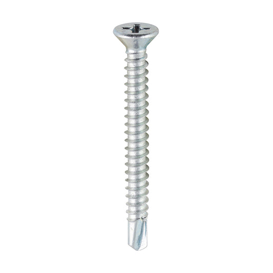 TIMCO Window Fabrication Screws Countersunk PH Self-Tapping Self-Drilling Point Zinc - 3.9 x 38 - Image