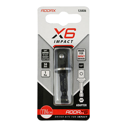 TIMCO X6 Impact Adaptor - 1/2 x 50 - Image