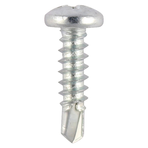 TIMCO Window Fabrication Screws Pan PH Self-Tapping Thread Self-Drilling Point Zinc - 4.2 x 19 - Image